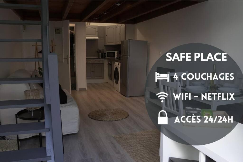 Saafeplace-4Pers-Wifi-Keybox-24Sur7 Étampes Zewnętrze zdjęcie
